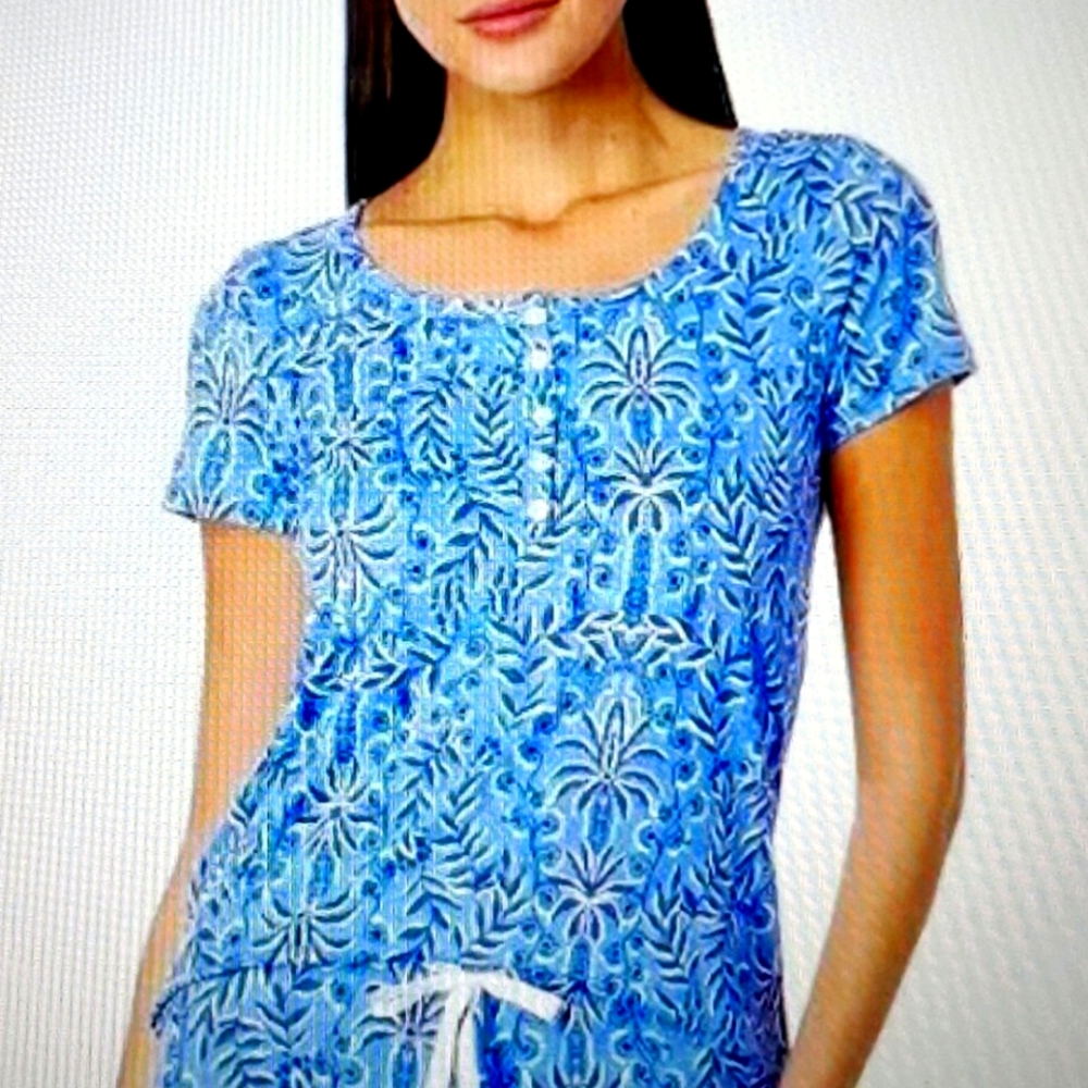 Lilly Pulitzer PJ Henley Top